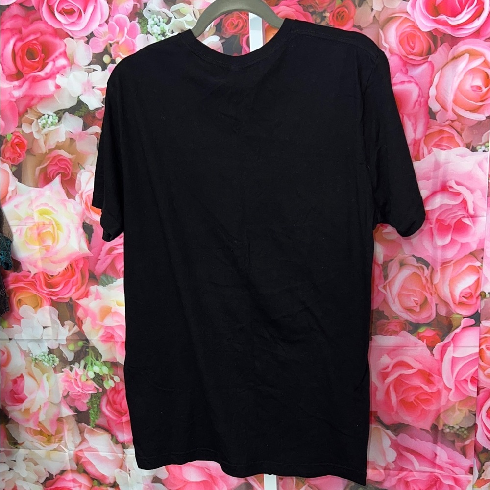 Black Tee with Unicorn Graphic - Picture 5 of 5